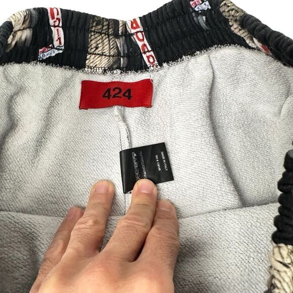 424 by Guillermo Andrade Sweatpants Mens Size L FourTwoFour On Fairfax - Picture 6 of 6